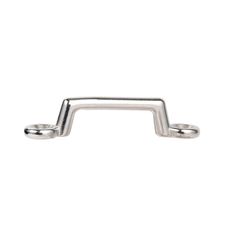 Amarine Made Pack of 6 Stainless Steel Bimini Top Strap, Pad Eye,Footman's Loop for Jeep Corvette, Buggy, Kayak Tie Downs - Image 4
